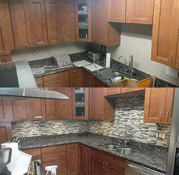 Kitchen backsplash